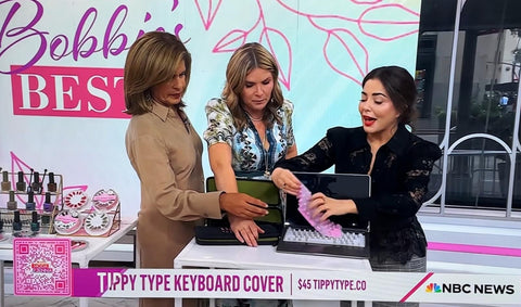 tippy type on the TODAY Show!!!