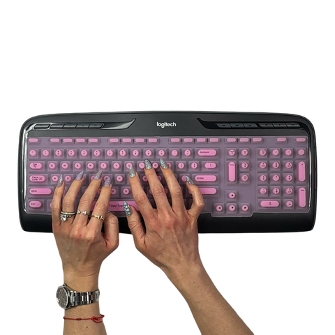 tippy type keyboard cover - logitech mk335/320