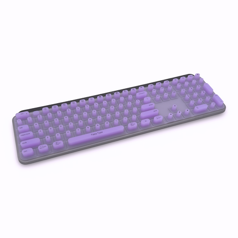 tippy type keyboard cover - logitech mx keys s